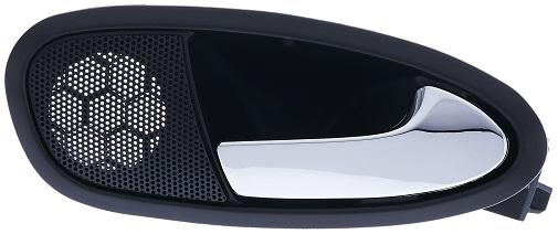 Maniglia Apriporta Ant/Post Sinistra Cromata per Seat Leon Dal 2009 Al 2012