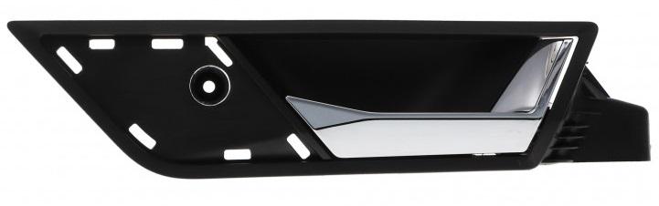 Maniglia Apriporta Interna Posteriore Sinistro Nera C/leva Cromata Skoda Fabia Dal 2015 Al 2018