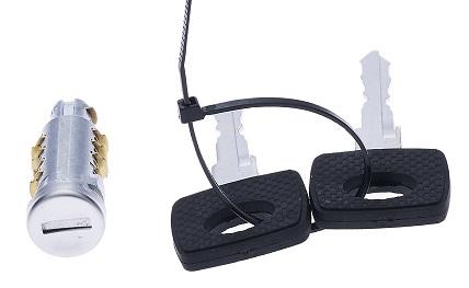 Blocchetto Chiave C/2 Chiavi Mercedes Axor Dal 2003 Al 2008