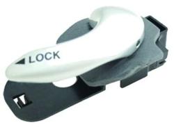 Maniglia Apriporta Interna Anteriore Sinistro Argento Fiat Doblo' Dal 2000 Al 2005