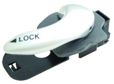 Maniglia Apriporta Interna Anteriore Sinistro Argento Fiat Doblo' Dal 2000 Al 2005