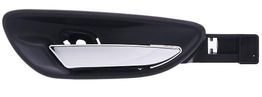 Maniglia Apriporta Interna Anteriore E Posteriore Sinistro Nera Con Leva Cromata Fiat Bravo Dal 2007