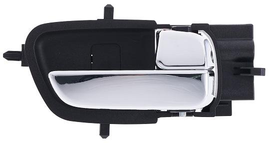 Maniglia Apriporta Interna Anteriore E Posteriore Destro Nera Con Leva Cromata Hyundai I20 Dal 2009 Al 2012