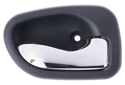 Maniglia Apriporta Interna Anteriore Destro Grigia Con Leva Cromata Hyundai Accent 4-5 Porte Dal 1998 Al 1999