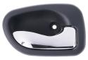 Maniglia Apriporta Interna Anteriore Destro Grigia Con Leva Cromata Hyundai Accent 3 Porte Dal 1998 Al 1999