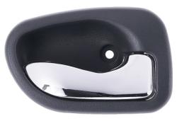 Maniglia Apriporta Interna Anteriore Destro Grigia Con Leva Cromata Hyundai Accent 3 Porte Dal 1998 Al 1999