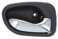 Maniglia Apriporta Interna Posteriore Sinistro Grigia Con Leva Cromata Hyundai Atos Prime Dal 1999