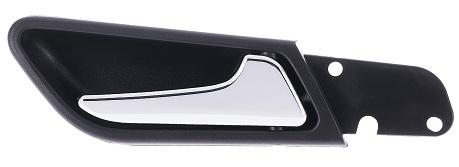 Maniglia Apriporta Interna Anteriore Sinistro Nera Con Leva Cromata Mercedes Classe B W245 Dal 2008 Al 2011