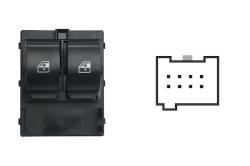 Pulsante Interruttore Alzavetro Anteriore Sinistro Citroen Nemo dal 2007