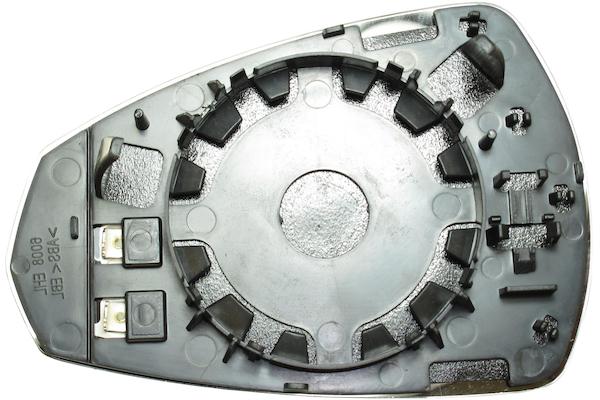 Vetro Per Specchio Retrovisore Destro Audi A3 Dal 2012 Al 2016