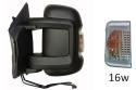 Specchietto Retrovisore Ripiegabile Elettrico Sinistro Citroen Jumper Dal 2006 Al 2014