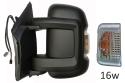 SPECCHIETTO RETROVISORE SINISTRO CITROEN JUMPER ELETTRICO DAL 2006 AL 2014