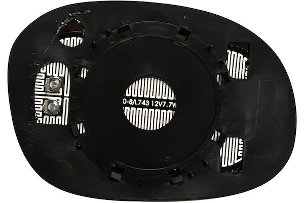 Vetro Per Specchio Retrovisore Sinistro Peugeot 1007 Dal 2005