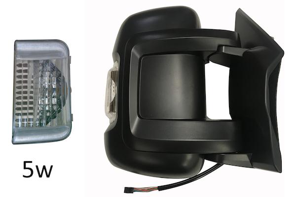 Specchietto Retrovisore Destro per PEUGEOT BOXER dal 2006 al 2014 elettrico