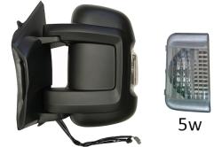 Specchietto Retrovisore Sinistro per PEUGEOT BOXER Elettrico dal 2006 al 2014