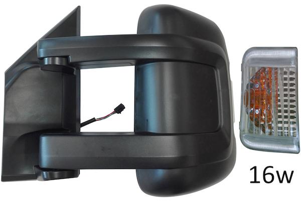 Specchietto Retrovisore Elettrico Sinistro Peugeot Boxer Dal 2006 Al 2014