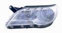 Faro Anteriore Destro Volkswagen Tiguan Dal 2007 Al 2011