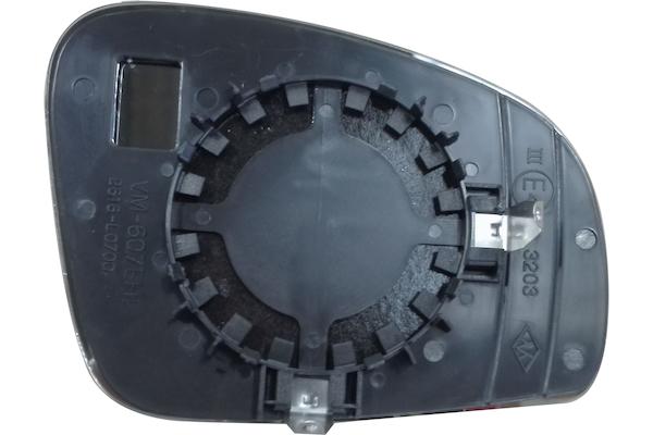 Vetro Per Specchio Retrovisore Sinistro Skoda Fabia Dal 2007 Al 2010