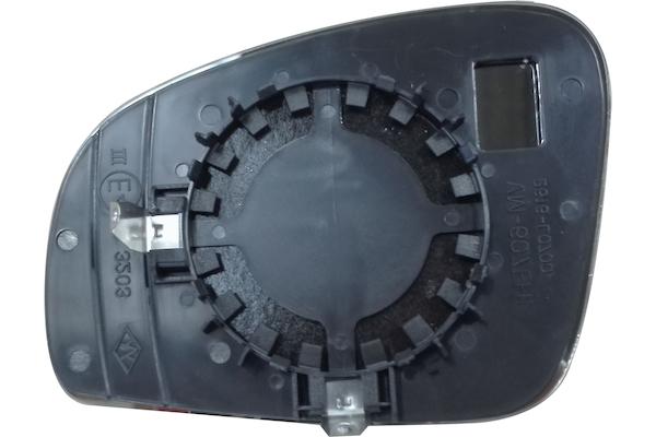 Vetro Per Specchio Retrovisore Destro Skoda Fabia Dal 2007 Al 2010