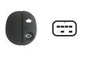 Pulsante Interruttore Alzavetro Anteriore Destro Ford Fusion dal 2002