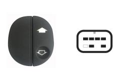 Pulsante Interruttore Alzavetro Anteriore Destro Ford Fusion dal 2002