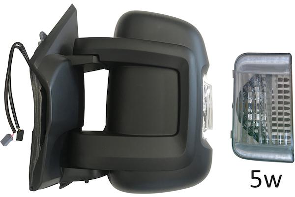 Specchietto Retrovisore Manuale Sinistro Con Sensore Di Temperatura Fiat Ducato Dal 2014