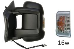 Specchietto Retrovisore Ripiegabile Elettrico Sinistro Con Sensore Di Temperatura Fiat Ducato Dal 2014