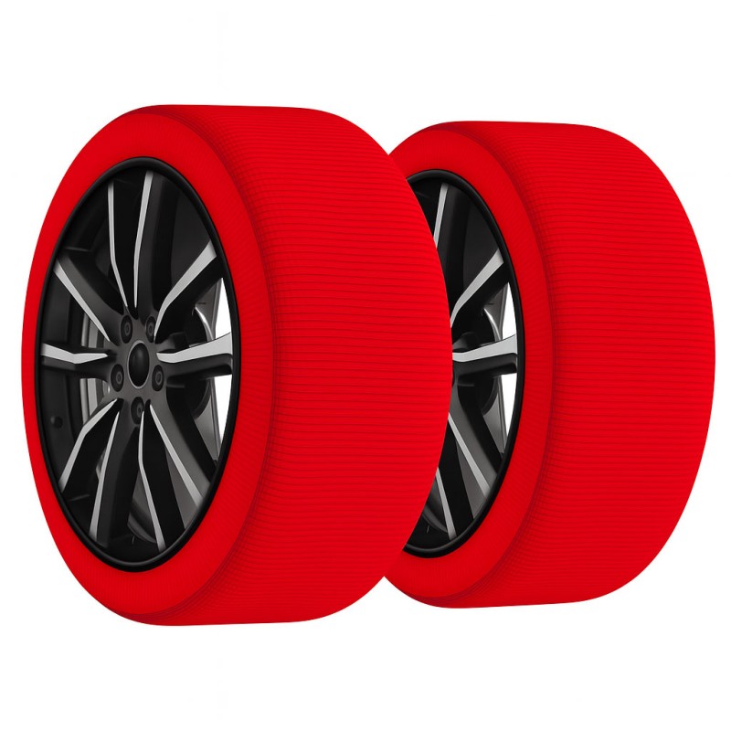 Calze da Neve 165/60 R13 Omologate Auto Tessili Antiscivolo 2