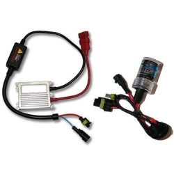 Kit Xenon H4-2 Per Moto 8000 K (anabbagliante Xenon + Abb. Abbagliante Alogeno) Slim