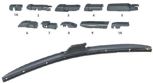 Spazzola Tergicristallo Ecoflat Misura 28cm