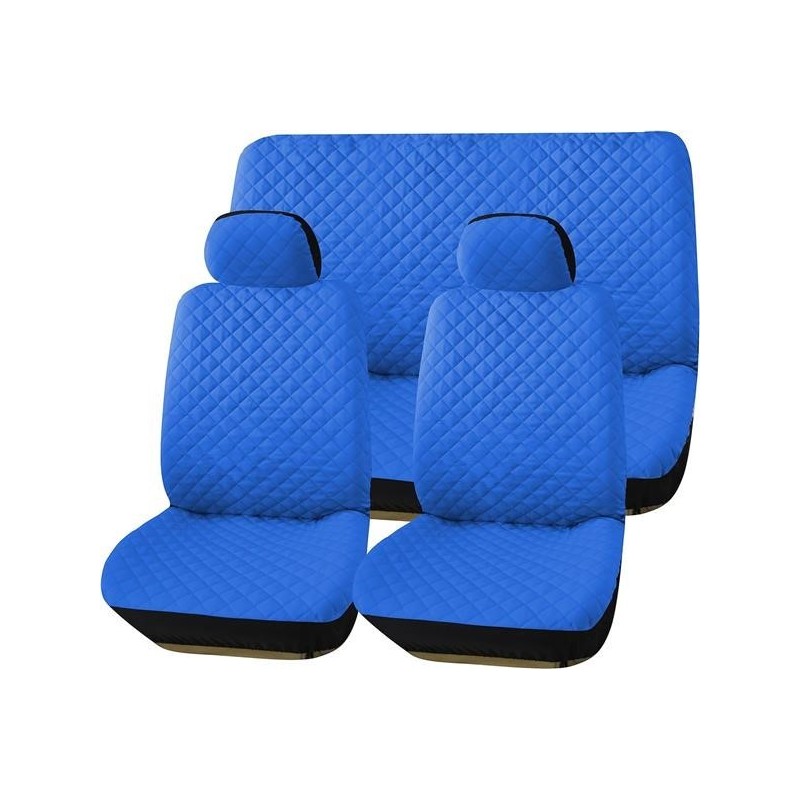 Set Fodere Copriauto Colore Azzurro