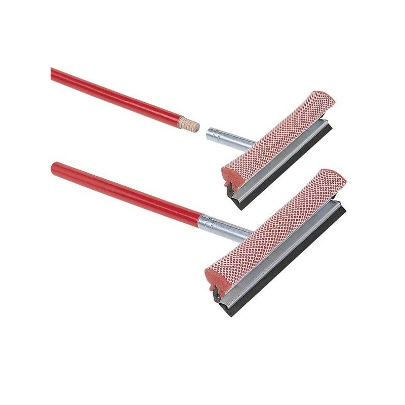 Pulivetro Con Retina Antimoscerini 25 Cm E Manico 42 Cm