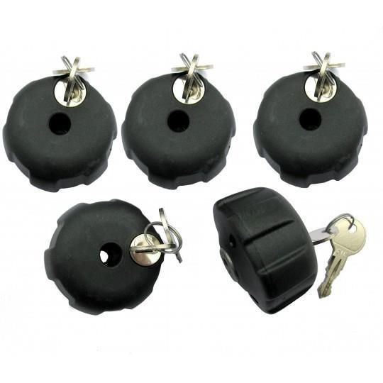 Kit 5 Pomelli Antifurto con Chiave