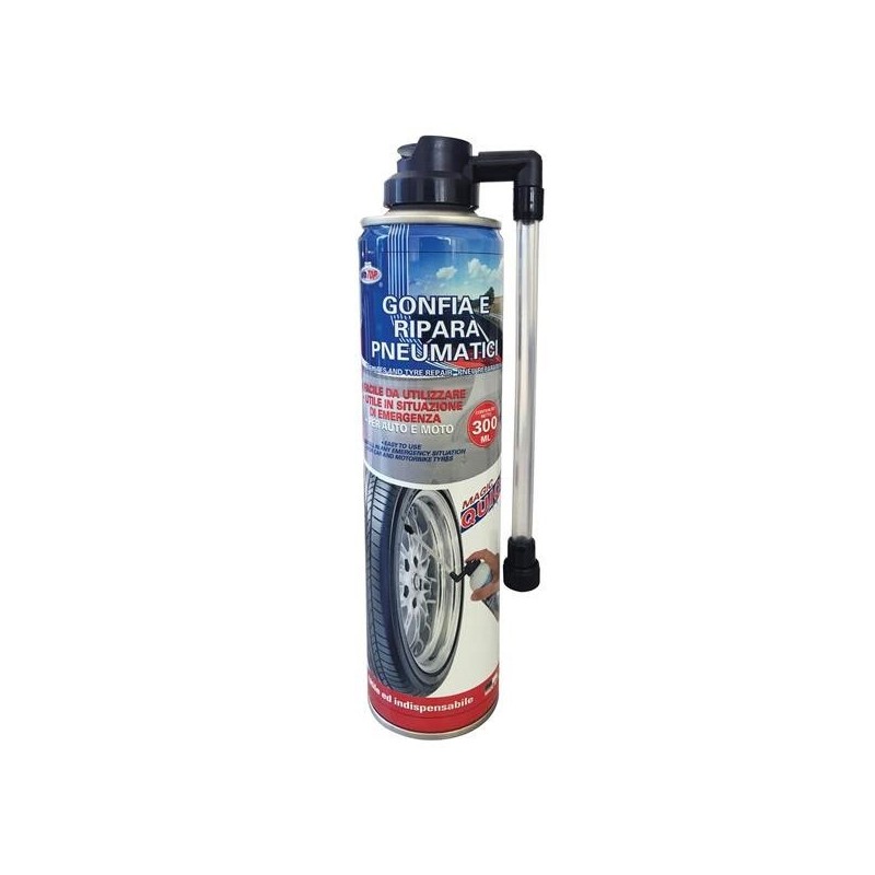 Gonfia e Ripara Pneumatici 300 ml per Auto, Moto, Camper e Van 2