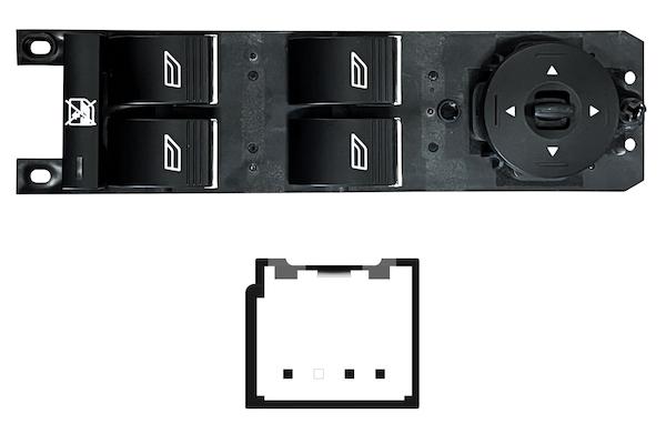 Pulsante Interruttore Alzavetro Anteriore Destro Ford Kuga Dal 2012 Al 2016