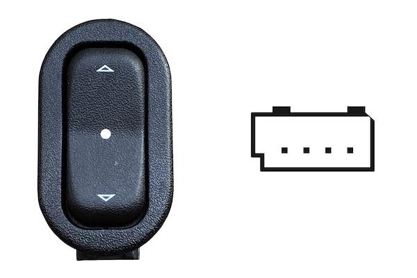 Pulsante Interruttore Alzavetro Anteriore Destro Posteriore Sinistro E Dx Opel Zafira Dal 1999 Al 2005