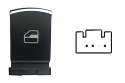 Pulsante Interruttore Alzavetro Anteriore Destro Posteriore Sinistro E Dx Volkswagen Touareg Dal 2010