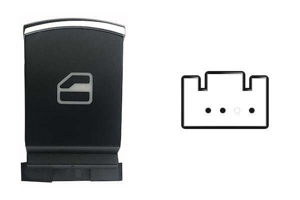 Pulsante Interruttore Alzavetro Anteriore Destro Posteriore Sinistro E Dx Volkswagen Touareg Dal 2010