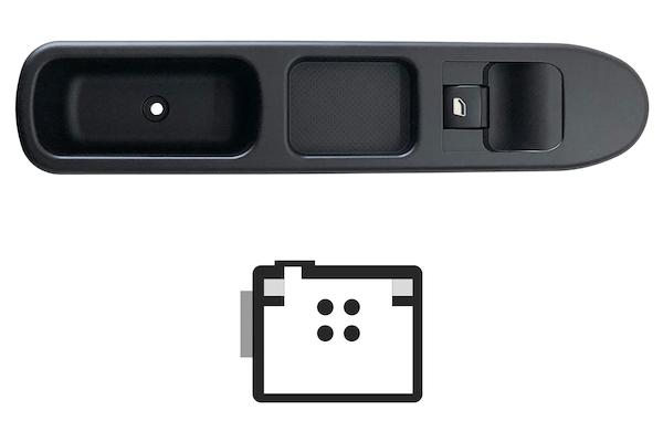 Pulsante Interruttore Alzavetro Peugeot 207 Cc dal 2007-2015