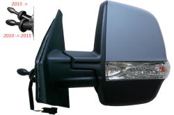 Retr.a Cavi Con Primer,freccia Retr,specchio Convesso Cromato (doppio Vetro) Opel  Opel Combo Dal 2012 Al 2015