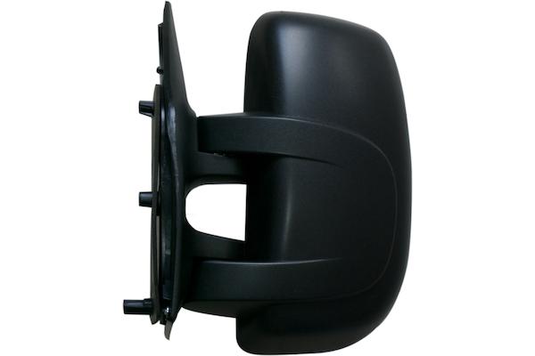 Retr.manuale Nero,specchio Convesso Cromato (doppio Vetro) Opel Movano Dal 2004 Al 2006