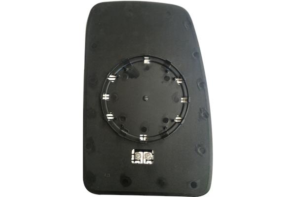 Specchio Convesso Cromato Termico (doppio Vetro Parte Superiore) Opel Movano Dal 2006 Al 2010