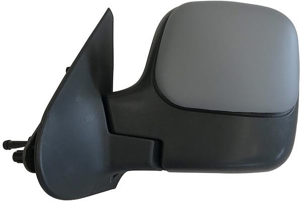 Retr.a Cavi Con Primer,specchio Convesso Cromato Peugeot Partner Dal 2003 Al 2008