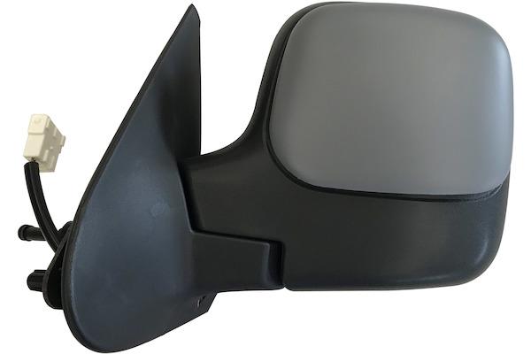 Retr.a Cavi Con Primer,specchio Convesso Cromato Termico Peugeot Partner Dal 2003 Al 2008