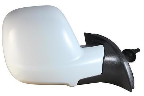 Retr.a Cavi Con Primer,sens.temp,specchio Convesso Cromato 2 Pin Peugeot Partner Dal 2013 Al 2018