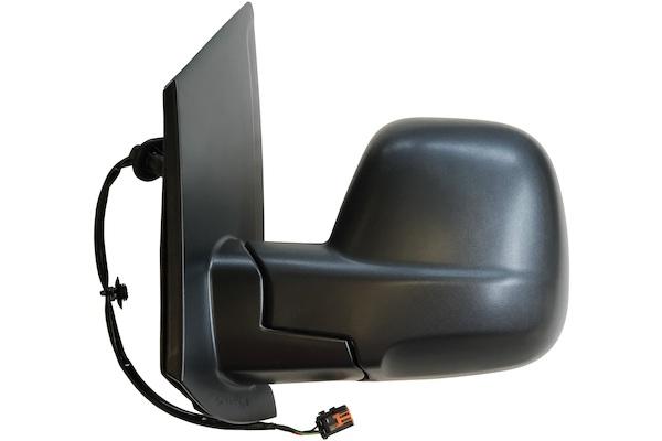 Retr.elettrico Nero,specchio Convesso Cromato Termico 5 Pin Peugeot Traveller Dal 2016