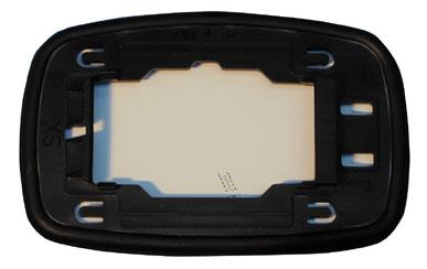 Piastra Specchio Sinistro FORD FIESTA - COURIER dal 1996 al 1999
