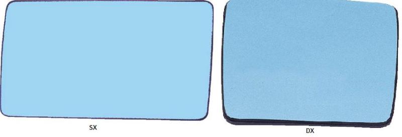 Piastra Specchio Destro MERCEDES 200 W124 dal 1993 al 1996