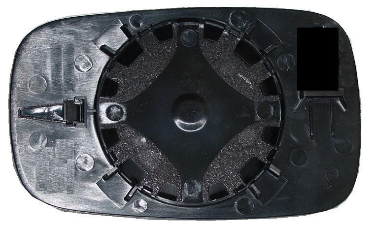 Piastra Specchio Destro RENAULT MEGANE dal 2002 al 2005