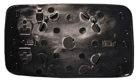 Piastra Specchio Destro SEAT IBIZA - CORDOBA - INCA dal 1996 al 1999